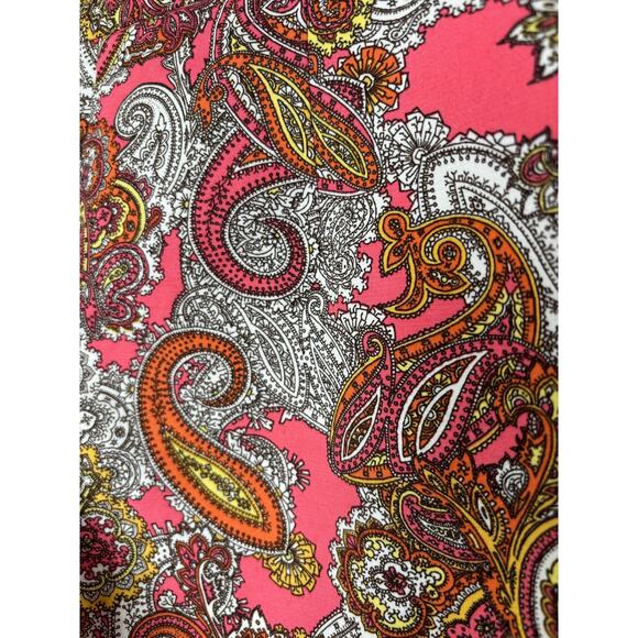 H&M Pink Paisley Shorts Size 8 - Picture 2 of 6